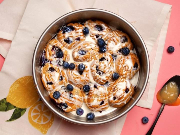 Blueberry Lemon Rolls